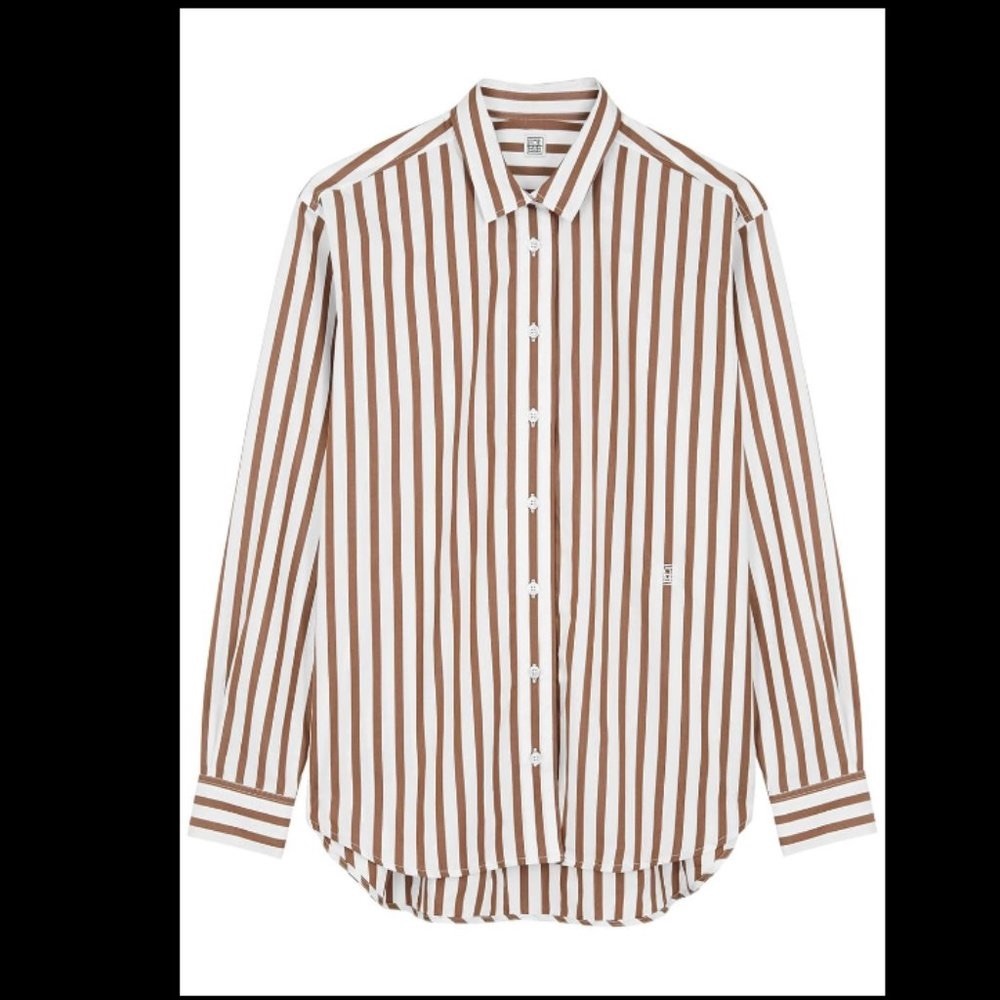 Toteme striped Capri shirt